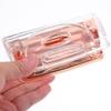 Kisangel Rose Gold Two Hole Puncher Portable Paper Puncher Ergonomic Office Accessory 3.93X2.16X1.10 Inch Compact Design for Home DIY Crafts and Planner view 4