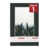 20x30 Mat Bevel Cut for 14x25 Photos - Acid Free Textured Black Precut Matboard With Backing Board and Crystal Clear, Self Seal Photo Mat Bag - For Pictures, Photos, Framing - 4-ply Thickness view 1