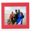 26x32 Mat Bevel Cut for 21x28 Photos - Acid Free Cardinal Red Precut Matboard With Backing Board and Crystal Clear, Self Seal Photo Mat Bag - For Pictures, Photos, Framing - 4-ply Thickness view 4