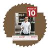 Poster Palooza Pack of TEN 24x36 Mats Bevel Cut for 20x24 Photos - Acid Free Aged Oak Brown Precut Matboards For Pictures, Photos, Framing - 4-ply Thickness view 1