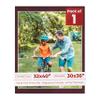 32x40 Mat Bevel Cut for 30x36 Photos - Acid Free Dark Red Suede Precut Matboard With Backing Board and Crystal Clear, Self Seal Photo Mat Bag - For Pictures, Photos, Framing - 4-ply Thickness view 1