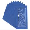 Poster Palooza Pack of TEN 28x40 Mats Bevel Cut for 26x38 Photos - Acid Free Bottle Blue Precut Matboards For Pictures, Photos, Framing - 4-ply Thickness view 3