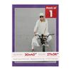 30x40 Mat Bevel Cut for 27x36 Photos - Acid Free Purple Crocus Suede Precut Matboard With Backing Board and Crystal Clear, Self Seal Photo Mat Bag - For Pictures, Photos, Framing - 4-ply Thickness view 1