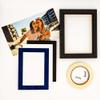 Poster Palooza 12x16 Mat Bevel Cut for 10x13 Photos - Acid Free Brooke Blue Suede Precut Matboard - For Pictures, Photos, Framing - 4-ply Thickness view 4