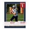 26x32 Mat Bevel Cut for 22x28 Photos - Acid Free Navy Suede Precut Matboard With Backing Board and Crystal Clear, Self Seal Photo Mat Bag - For Pictures, Photos, Framing - 4-ply Thickness view 1