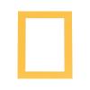 Poster Palooza 26x34 Mat Bevel Cut for 22x30 Photos - Acid Free Topaz Orange Precut Matboard - For Pictures, Photos, Framing - 4-ply Thickness view 2