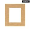 Poster Palooza 12x18 Mat Bevel Cut for 10x15 Photos - Acid Free Beige Suede Precut Matboard - For Pictures, Photos, Framing - 4-ply Thickness view 2