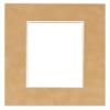 Poster Palooza 12x18 Mat Bevel Cut for 10x15 Photos - Acid Free Beige Suede Precut Matboard - For Pictures, Photos, Framing - 4-ply Thickness view 3