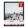Poster Palooza 28x34 Mat Bevel Cut for 26x32 Photos - Acid Free Black with Black Core Precut Matboard - For Pictures, Photos, Framing - 4-ply Thickness view 1