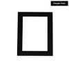 Poster Palooza 28x34 Mat Bevel Cut for 26x32 Photos - Acid Free Black with Black Core Precut Matboard - For Pictures, Photos, Framing - 4-ply Thickness view 2