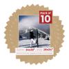 Poster Palooza Pack of TEN 24x30 Mats Bevel Cut for 20x24 Photos - Acid Free Beige Suede Precut Matboards For Pictures, Photos, Framing - 4-ply Thickness view 1
