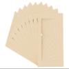 Poster Palooza Pack of 25 Acid Free 22x30 Mats Bevel Cut for 19x27 Photos - Cream Precut Matboards With Backing Boards and Clear Photo Mat Bags For Pictures, Photos, Framing - 4-ply Thickness view 3