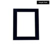 Poster Palooza 12x18 Mat Bevel Cut for 11x17 Photos - Acid Free Navy Suede Precut Matboard - For Pictures, Photos, Framing - 4-ply Thickness view 2