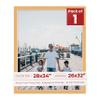 Poster Palooza 28x34 Mat Bevel Cut for 26x32 Photos - Acid Free Topaz Orange Precut Matboard - For Pictures, Photos, Framing - 4-ply Thickness view 1