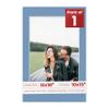 12x18 Mat Bevel Cut for 10x15 Photos - Acid Free Brittany Blue Precut Matboard With Backing Board and Crystal Clear, Self Seal Photo Mat Bag - For Pictures, Photos, Framing - 4-ply Thickness view 1