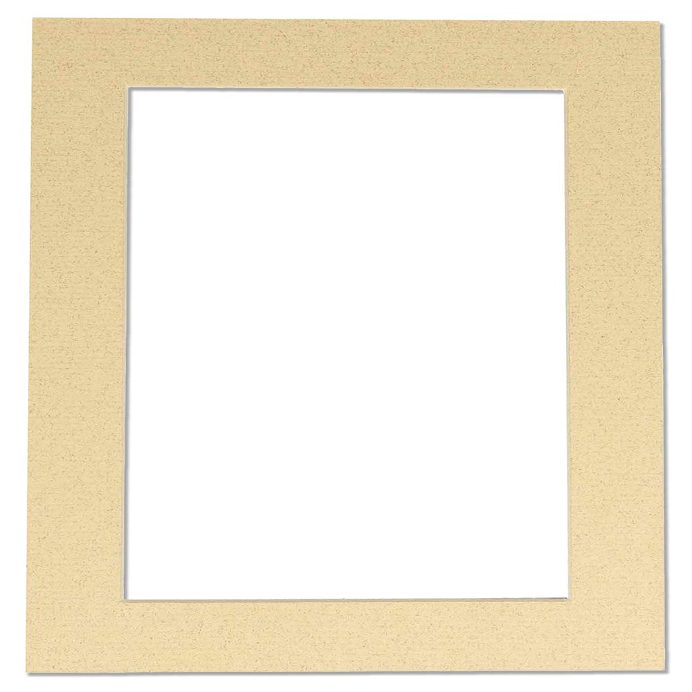 Poster Palooza 11x17 Mat Bevel Cut for 9x13 Photos - Acid Free Tan Precut Matboard with Backing Board and Crystal Clear, Self Seal Photo Mat Bag - for Pictures, Photos, Framing - 4-ply Thickness