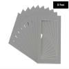 Poster Palooza Pack of 25 Acid Free 32x40 Mats Bevel Cut for 30x36 Photos - Mid Grey Precut Matboards For Pictures, Photos, Framing - 4-ply Thickness view 2