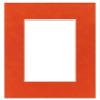 Poster Palooza Pack of 25 Acid Free 16x20 Mats Bevel Cut for 14x17 Photos - Orange Suede Precut Matboards With Backing Boards and Clear Photo Mat Bags For Pictures, Photos, Framing - 4-ply Thickness view 3