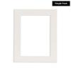 8x20 Mat Bevel Cut for 5x15 Photos - Acid Free Oyster Shell White Precut Matboard With Backing Board and Crystal Clear, Self Seal Photo Mat Bag - For Pictures, Photos, Framing - 4-ply Thickness view 2