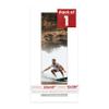 20x40 Mat Bevel Cut for 12x36 Photos - Acid Free Golf Ball Texture Precut Matboard With Backing Board and Crystal Clear, Self Seal Photo Mat Bag - For Pictures, Photos, Framing - 4-ply Thickness view 1