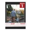 Poster Palooza 12x16 Mat Bevel Cut for 11x13.5 Photos - Acid Free Black Suede Precut Matboard - For Pictures, Photos, Framing - 4-ply Thickness view 1