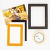 12x16 Mat Bevel Cut for 9x13 Photos - Acid Free Golden Orange Precut Matboard With Backing Board and Crystal Clear, Self Seal Photo Mat Bag - For Pictures, Photos, Framing - 4-ply Thickness view 3