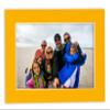 12x16 Mat Bevel Cut for 9x13 Photos - Acid Free Golden Orange Precut Matboard With Backing Board and Crystal Clear, Self Seal Photo Mat Bag - For Pictures, Photos, Framing - 4-ply Thickness view 4
