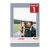 12x18 Mat Bevel Cut for 10x15 Photos - Acid Free Mid Grey Precut Matboard With Backing Board and Crystal Clear, Self Seal Photo Mat Bag - For Pictures, Photos, Framing - 4-ply Thickness view 1