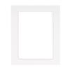 Poster Palooza 12x18 Mat Bevel Cut for 10x16 Photos - Acid Free White Precut Matboard with Backing Board and Crystal Clear, Self Seal Photo Mat Bag - for Pictures, Photos, Framing - 4-ply Thickness view 3