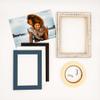 Poster Palooza 14x18 Mat Bevel Cut for 12x16 Photos - Acid Free Steel Blue Precut Matboard - For Pictures, Photos, Framing - 4-ply Thickness view 4