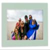 12x16 Mat Bevel Cut for 11x13.5 Photos - Acid Free Honeydew Green Precut Matboard With Backing Board and Crystal Clear, Self Seal Photo Mat Bag - For Pictures, Photos, Framing - 4-ply Thickness view 4