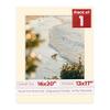 Poster Palooza 16x20 Mat Bevel Cut for 13x17 Photos - Acid Free Cream Precut Matboard - for Pictures, Photos, Framing - 4-ply Thickness view 1