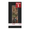 10x20 Mat Bevel Cut for 5x15 Photos - Acid Free Black Suede Precut Matboard With Backing Board and Crystal Clear, Self Seal Photo Mat Bag - For Pictures, Photos, Framing - 4-ply Thickness view 1