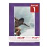 20x28 Mat Bevel Cut for 14x24 Photos - Acid Free Purple Crocus Suede Precut Matboard With Backing Board and Crystal Clear, Self Seal Photo Mat Bag - For Pictures, Photos, Framing - 4-ply Thickness view 1
