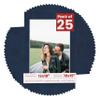 Poster Palooza Pack of 25 Acid Free 12x18 Mats Bevel Cut for 10x15 Photos - Navy Suede Precut Matboards For Pictures, Photos, Framing - 4-ply Thickness view 1