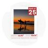 Poster Palooza Pack of 25 Acid Free 12x16 Mats Bevel Cut for 10x14 Photos - Oyster Shell White Precut Matboards For Pictures, Photos, Framing - 4-ply Thickness view 1
