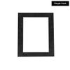 Poster Palooza 11x17 Mat Bevel Cut for 9x13 Photos - Acid Free Dark Grey Suede Precut Matboard - for Pictures, Photos, Framing - 4-ply Thickness view 2
