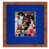 Poster Palooza 12x18 Mat Bevel Cut for 10x15 Photos - Acid Free Royal Blue Suede Precut Matboard - For Pictures, Photos, Framing - 4-ply Thickness view 4