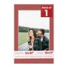 12x18 Mat Bevel Cut for 10x15 Photos - Acid Free Brick Red Precut Matboard With Backing Board and Crystal Clear, Self Seal Photo Mat Bag - For Pictures, Photos, Framing - 4-ply Thickness view 1