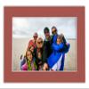 12x18 Mat Bevel Cut for 10x15 Photos - Acid Free Brick Red Precut Matboard With Backing Board and Crystal Clear, Self Seal Photo Mat Bag - For Pictures, Photos, Framing - 4-ply Thickness view 4