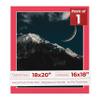 18x20 Mat Bevel Cut for 16x18 Photos - Acid Free Cardinal Red Precut Matboard With Backing Board and Crystal Clear, Self Seal Photo Mat Bag - For Pictures, Photos, Framing - 4-ply Thickness view 1