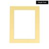 13x19 Mat Bevel Cut for 11x16 Photos - Acid Free Soft Yellow Precut Matboard With Backing Board and Crystal Clear, Self Seal Photo Mat Bag - For Pictures, Photos, Framing - 4-ply Thickness view 2