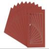 Poster Palooza Pack of 25 Acid Free 22x28 Mats Bevel Cut for 19x25 Photos - Brick Red Precut Matboards With Backing Boards and Clear Photo Mat Bags For Pictures, Photos, Framing - 4-ply Thickness view 3