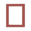Poster Palooza Pack of 25 Acid Free 22x28 Mats Bevel Cut for 19x25 Photos - Brick Red Precut Matboards With Backing Boards and Clear Photo Mat Bags For Pictures, Photos, Framing - 4-ply Thickness view 4