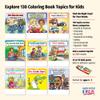 ZOCO Learn About Asthma Coloring Books (50 Bulk Pack, Without Crayons) Educational & Fun Games, Puzzles, Activities for Kids view 2