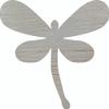 Wooden Dragonfly 7" Cutout, Unfinished Wood Blank Animal Craft view 1