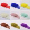 Zamihalaa - 5/10 Meters Ostrich Feather Fringe Trims Width 8-10cm White Ostrich Wedding Party Dress Decoration Custom Colors - 5meters view 2