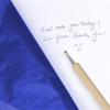 Yesallwas 100 Sheets Blue Carbon Paper for Tracing Paper Graphite Transfer Paper with Embossing Stylus Set, Idea for Wood/Paper/Canvas and Other Art Surfaces Tracing Copy(A4/8.3 x 11.5 Inches) view 3