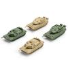 ViiKONDO 1/144 Scale Toy Tank Model Kit Military Vehicle China Type 99 vs US M1A2 Army Assembly Tabletop Wargame Diorama Hobby Building 4PCS view 1