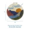 Trimits Punch Needle Hoop Kit, 20.3cm (8in), Landscape view 4